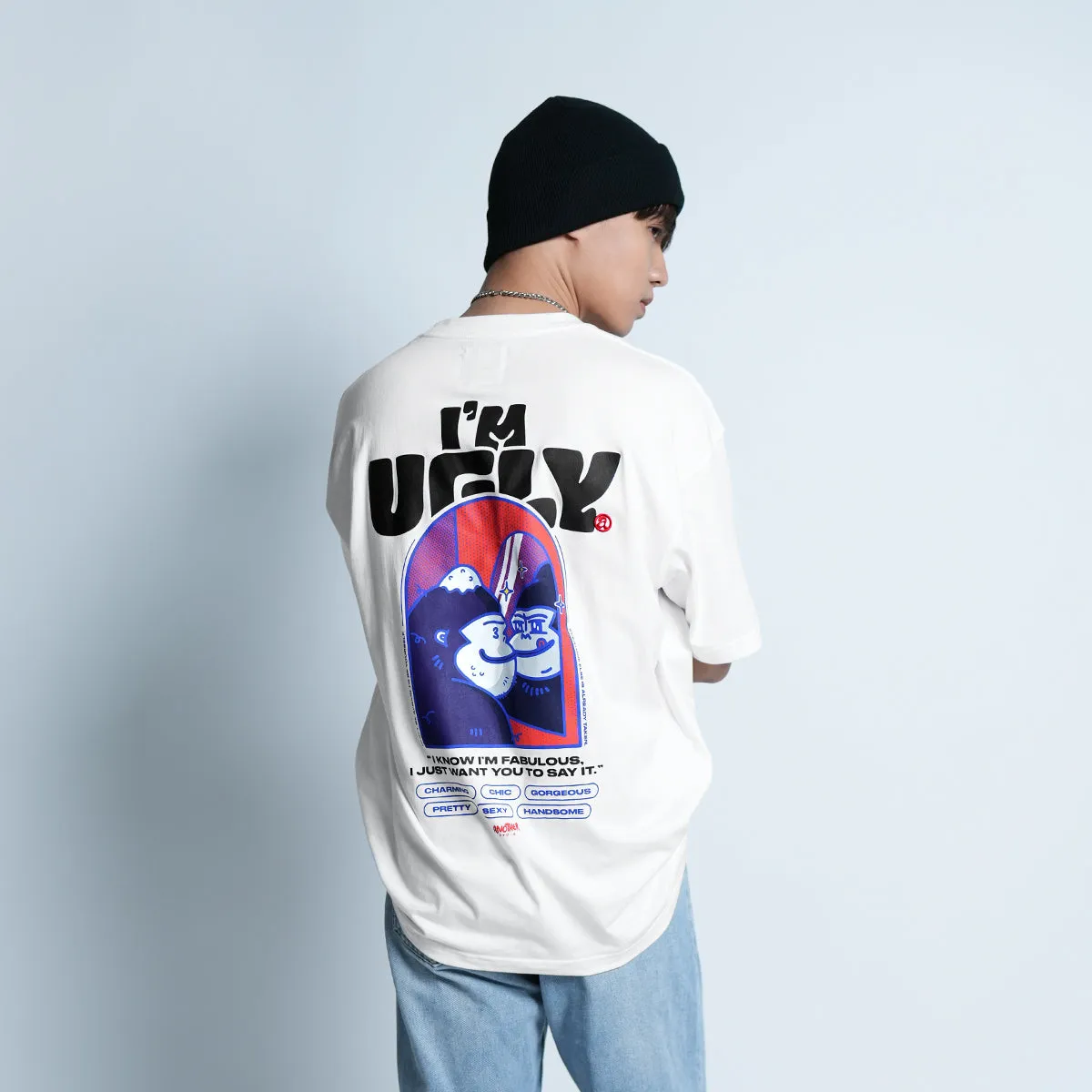 ANOTHER  I'm Ugly Loose Tee - 9039