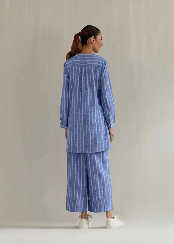 Blue Stripes Tunic- SS 2326