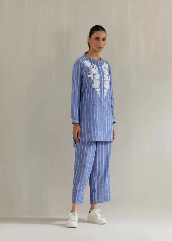 Blue Stripes Tunic- SS 2326