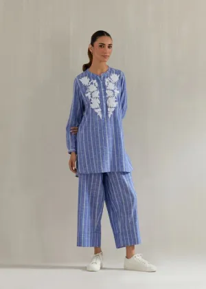 Blue Stripes Tunic- SS 2326