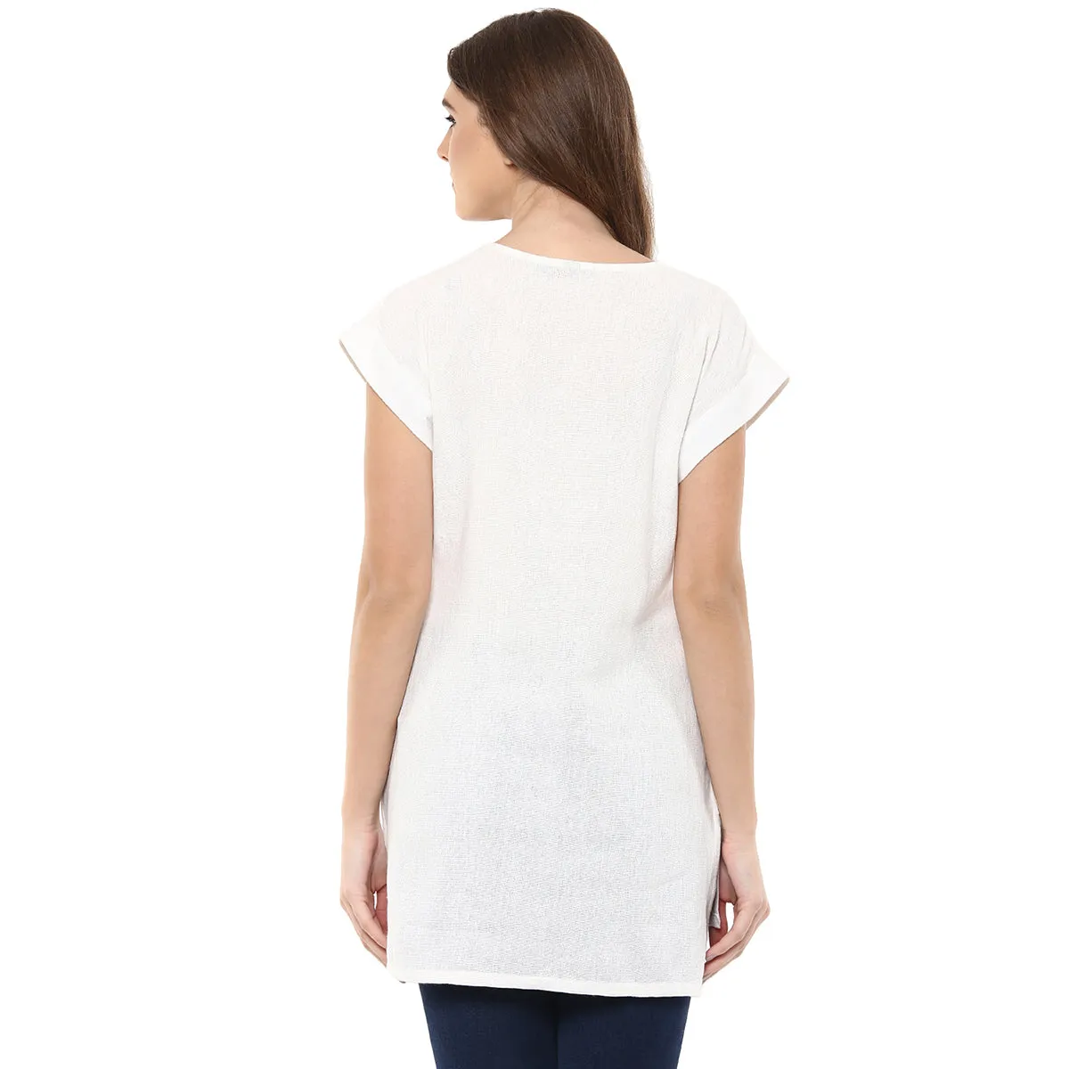 Embroidered top