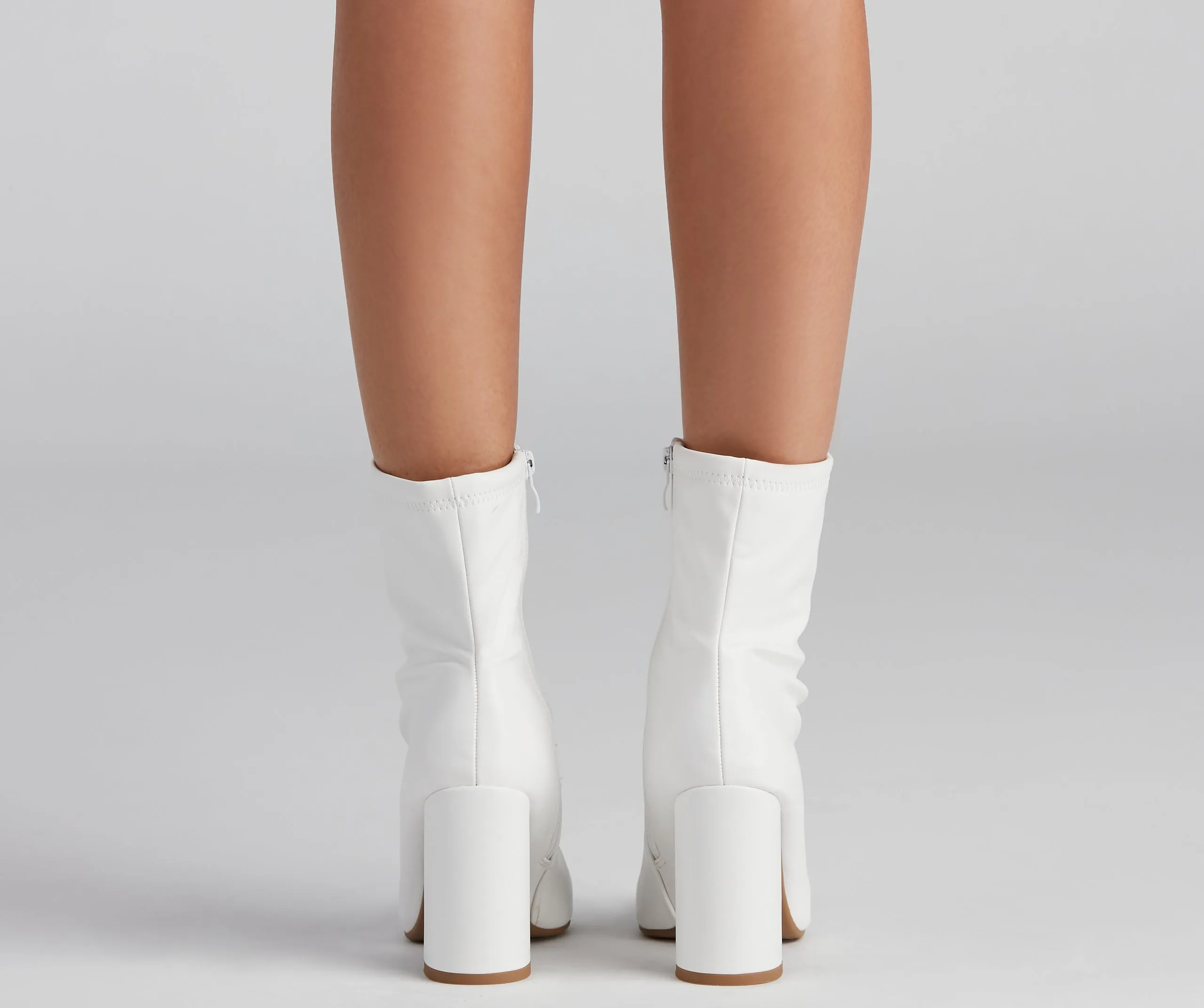 Fashion Square Toe Booties