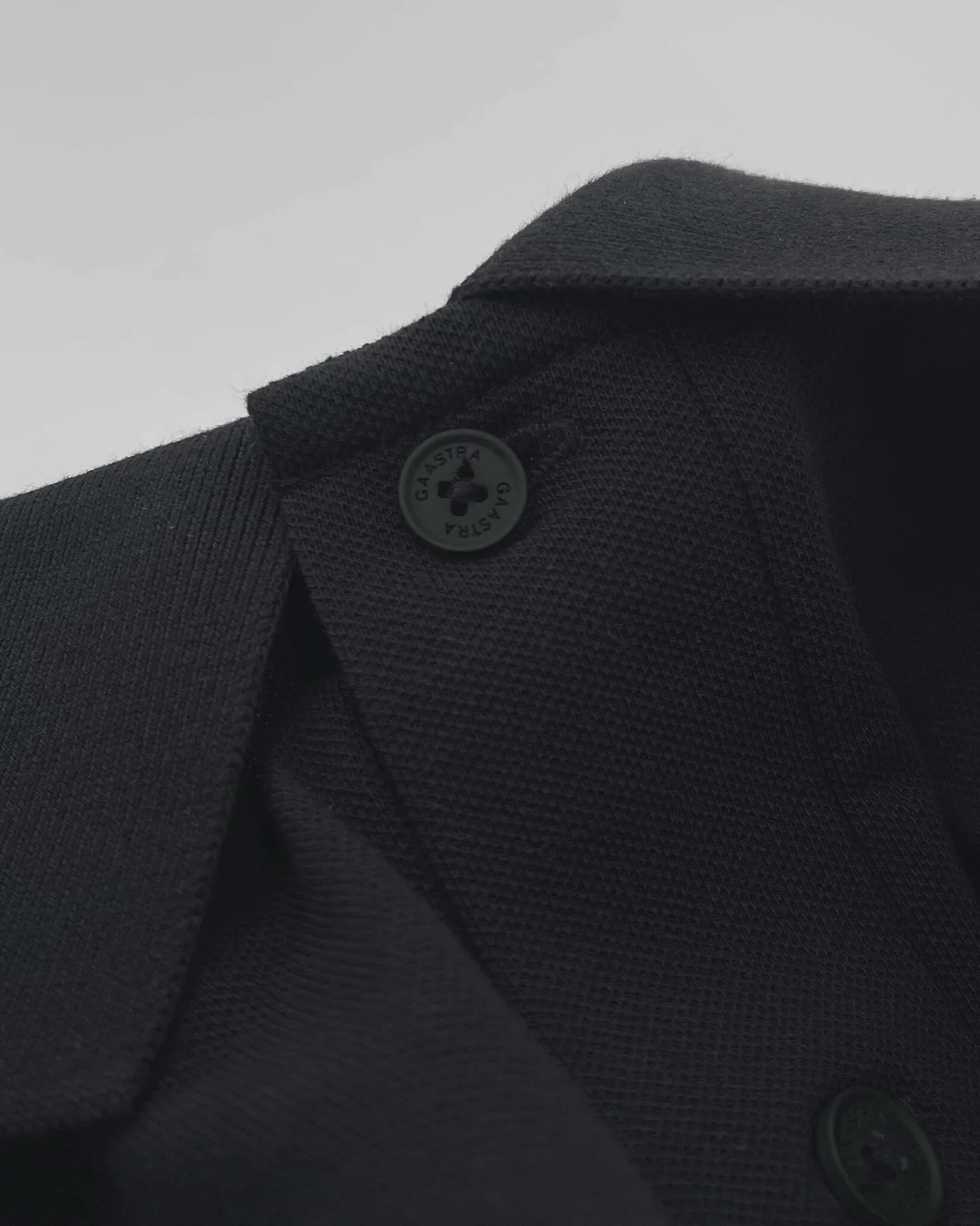 Gaastra long sleeve polo black