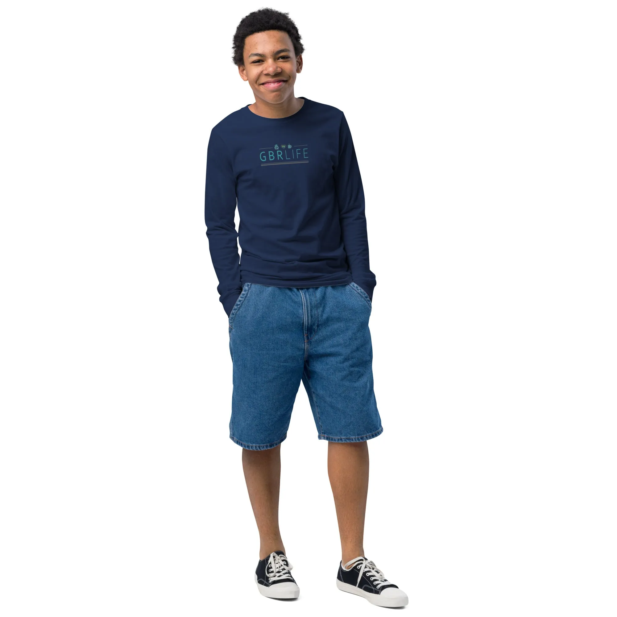 GBRLIFE Merch Youth Long Sleeve T-shirt
