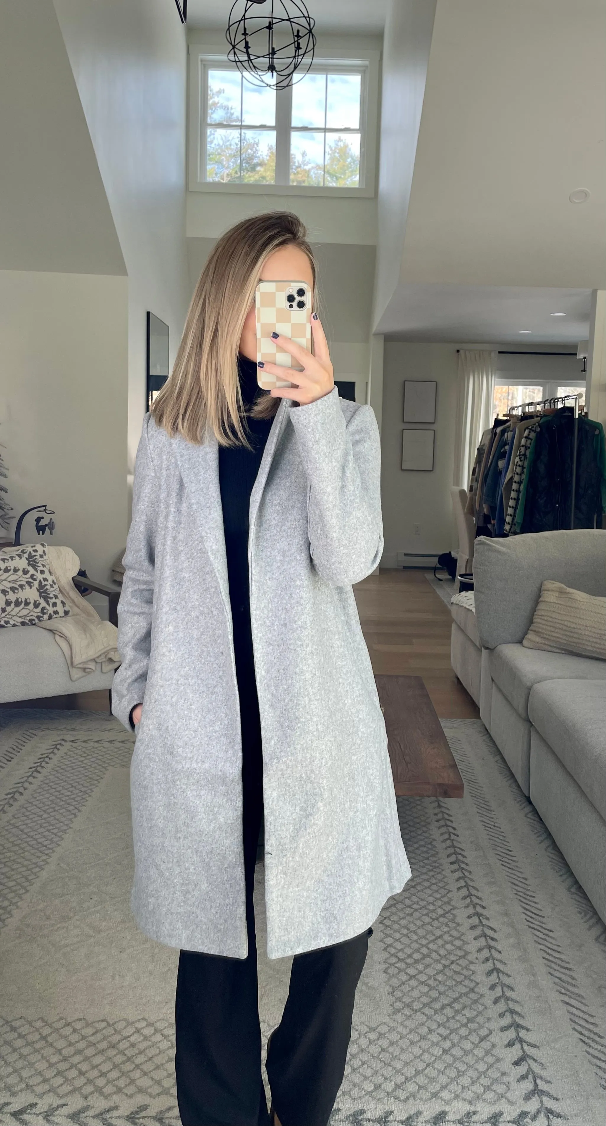 Gracie Longline Peacoat