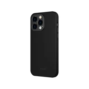 MOSHI iPhone 14 Pro Max - Napa Case with MagSafe & Cam Cover - Black