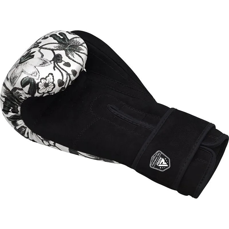 RDX FL4 Mono Floral Boxing Gloves