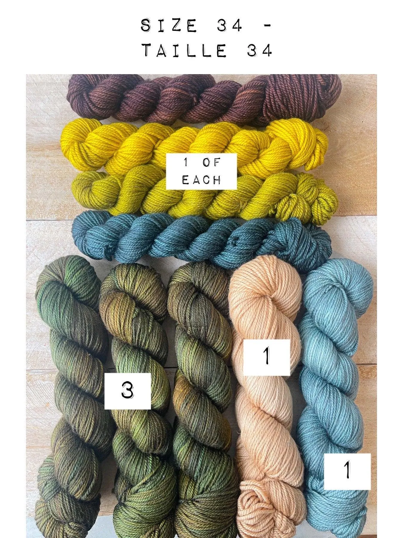 Role Model Yoke Pullover Knitting Kit