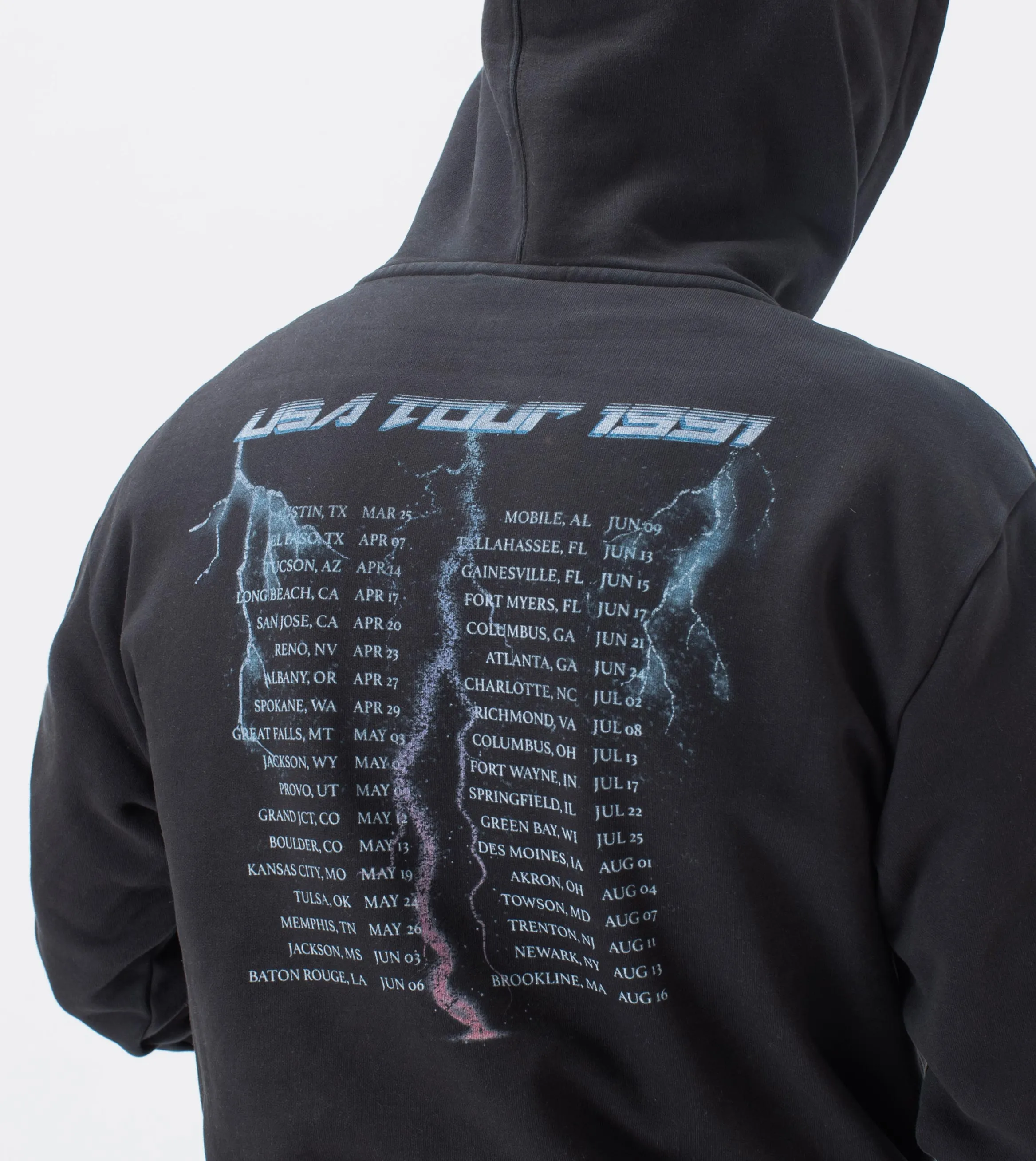 Wolf Hood Sweat GD Black